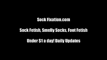 lady forces girl to sniff her stinky socks