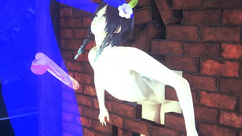 fucked through the wall