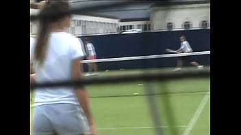 voyeur neighbor pussy slip in shorts