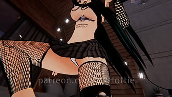 goth girl foot worship