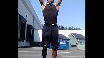 black porn workout