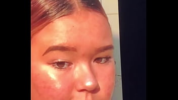 cum tribute teen christina c cute