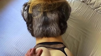 gorgeous fine fur coat latex slut shemale couple