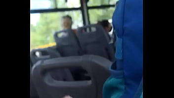dick flashing bus public