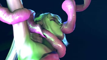 3d girls getting cummed in and belly inflated