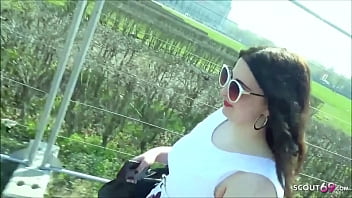 amateur chubby teen outdoor