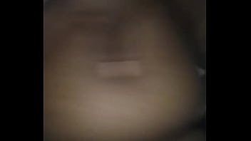 very fat black man and woman puss