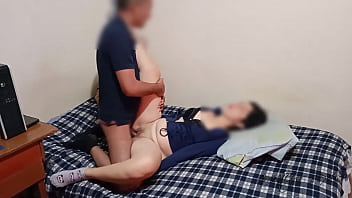 mother no pant make son boney vidio