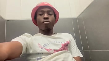 teenage boy masturbation in public toilet new video