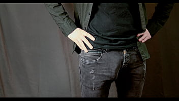 oops massive cock bulge wanking