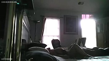 show a woman caught on spy cam crying while masterbaiting when she cums