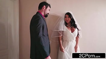 wedding day bride breeding