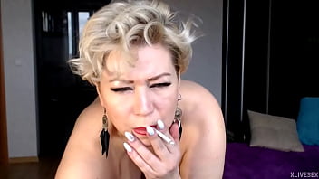 black mature smoking porn
