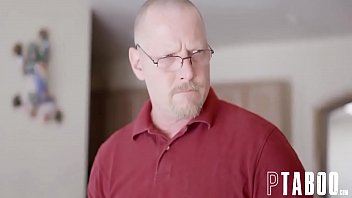 dad give hard time fucking his real daughter