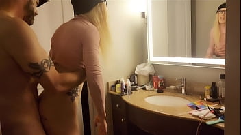 father watches daughter taking big cock