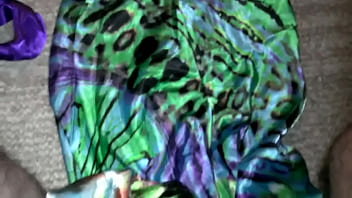 satin prom dress blowjob