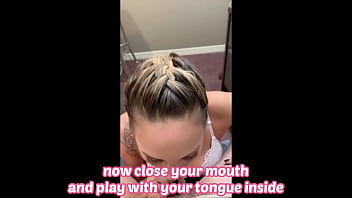 slow erotic tongue jobs with cum