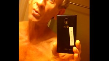 old man watch sex video masterbate his penis