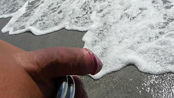 naked nude topless wife stranger cum showing off