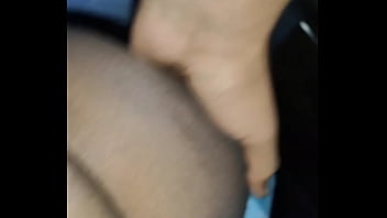 bd girl boobs pressing