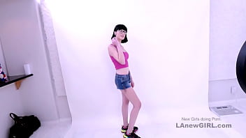 beautiful model in casting sex