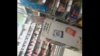girls flashing in stores