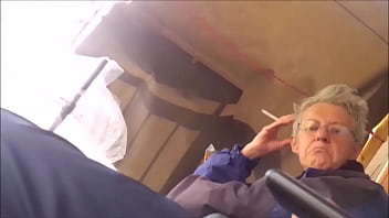 granny shitting spy