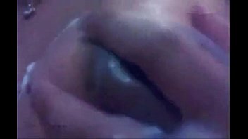 girl teases boy friend with pink pantys