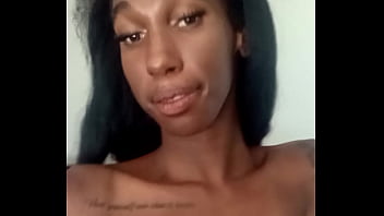 naked black woman smothers a sleeping guys face