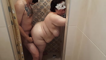 sister takes a shower with her brother and has sex