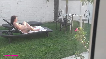 stepsister spying