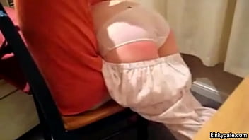 ass spanking red hot submissive wife cry