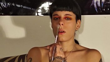video sneezing gril asian snot