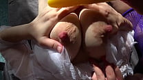 Chubby lesbian turns on her girlfriend early in the morning. Homemade foreplay of hot milfs.