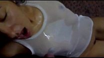 Pissing on a beauty POV amateur video