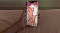 I found a close-up recording of anal on my husband's iPhone. I'm watching it and I'm fucking shocked