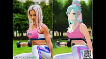 Hot Women Anime Filter Compilation #5 with big butts and tits