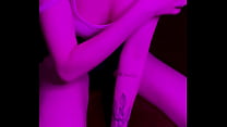 Redhead beauty 18 years old masturbates greedily sucks dildo and fucks with him
