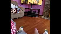 Straight guy gets horny for big black cock