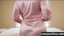 Teen Eats Milf Pussy At Oily Threesome 20