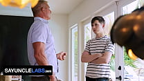 SayUncle - Hunk Mature StepGrandpa Disciplines Young Twink Boy And Destroys His Tight Asshole