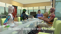 Dixie must convince Sexbot to work with Sugerbuz