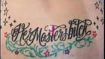 Trashy MILF danced with beaded panties flashing it all. Preview