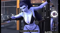 Widowmaker Es Follada A Nivel Critico En El Gym