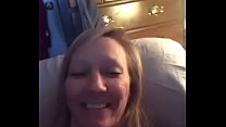Milf fucks hubs when he is a.