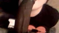 white girl sucking bbc