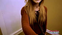 Kinky Lovely Redhead Keaton Masturbates Ans Sucks A Cock To Get Pounded!