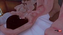 Duet Devotion: Momo and Seiko's Orgy DandaDan Hentai