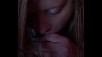 Blow in mouth