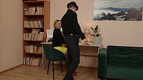 secret fantasy of the secretary becomes reality